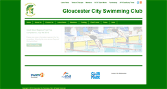 Desktop Screenshot of gloucestercityswimmingclub.co.uk